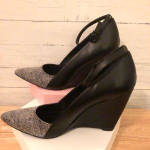 Nine West Ankle Strap Wedge Heel